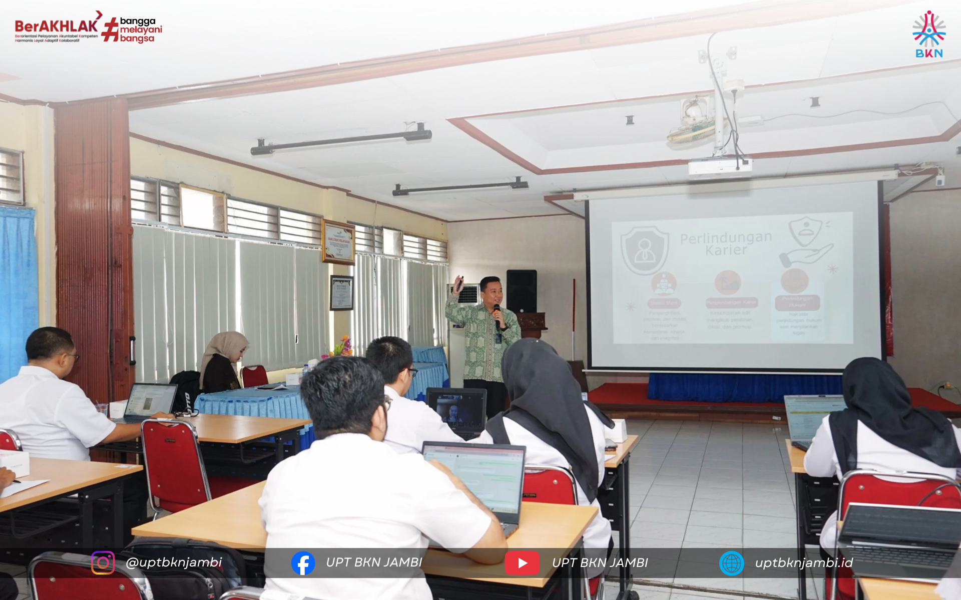 Sosialisasi Pengenalan dan Pemanfaatan Bantuan Hukum bagi ASN di KEMENDUKBANGGA/BKKBN Provinsi Jambi