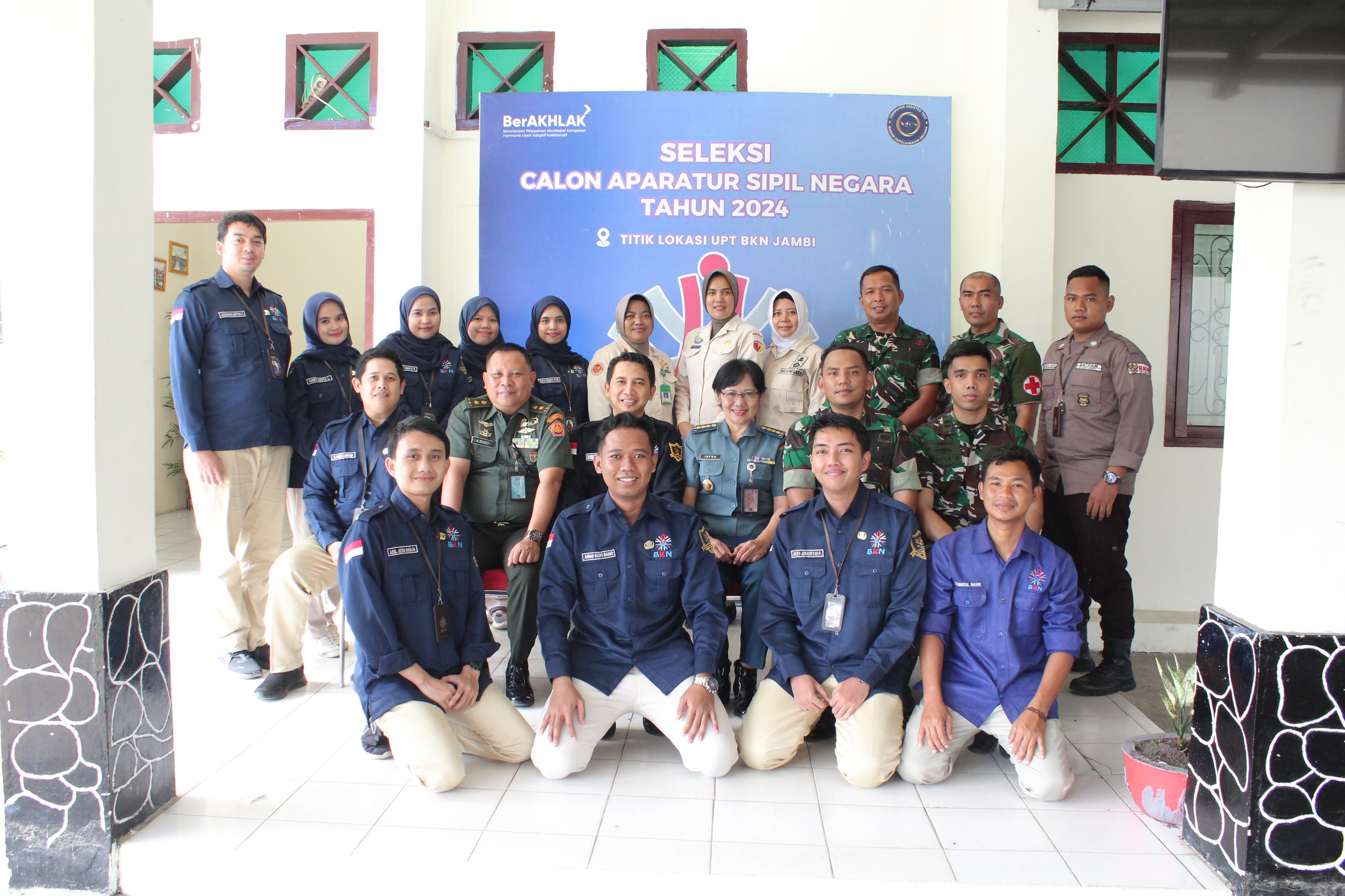 UPT BKN Jambi Sukses Gelar Tes Kompetensi Dasar (TKD) Penerimaan Mahasiswa Baru Program S1 Universitas Pertahanan R.I. T.A. 2026