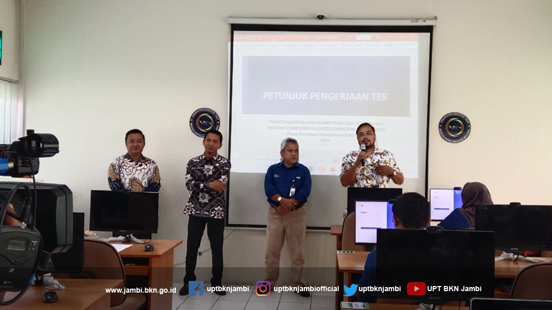 LPP TVRI Stasiun Jambi Adakan Penilaian Kompetensi Pegawai ASN dengan Metode CACT BKN